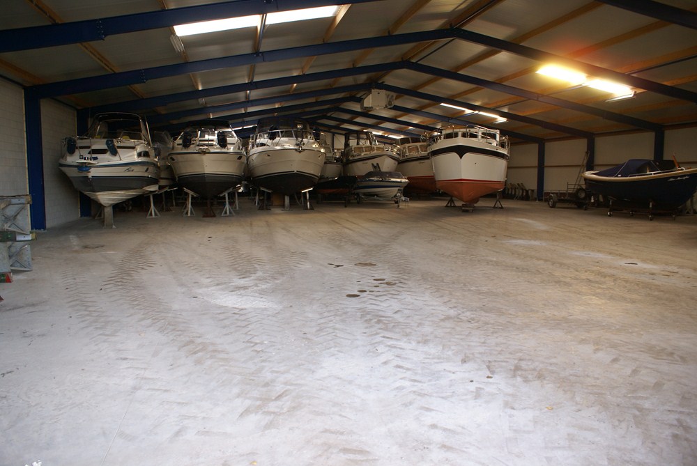 Jachthaven Eibertsnest overdekte winterstalling
